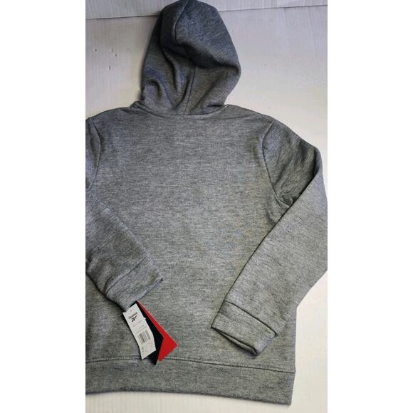 REEBOK Kids Unisex Pullover Hoodie size 14 Grey New With Tags - Picture 11 of 16